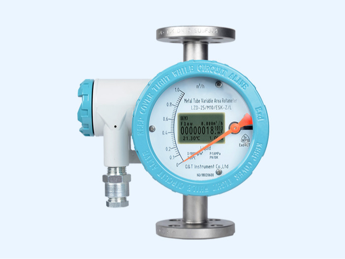 液晶顯示金屬管浮子流量計 液晶顯示金屬管浮子流量計